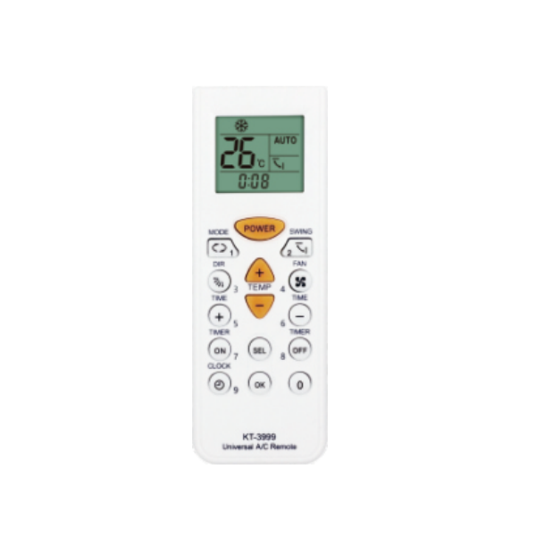 KT-3999 Universal air conditioning remote control