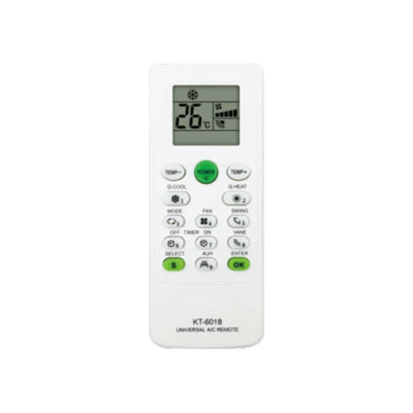 KT-6018 Universal air conditioning remote control
