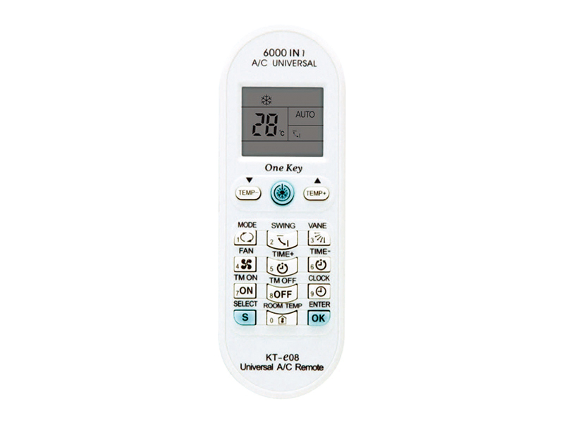 KT-e08 Universal air conditioning remote control