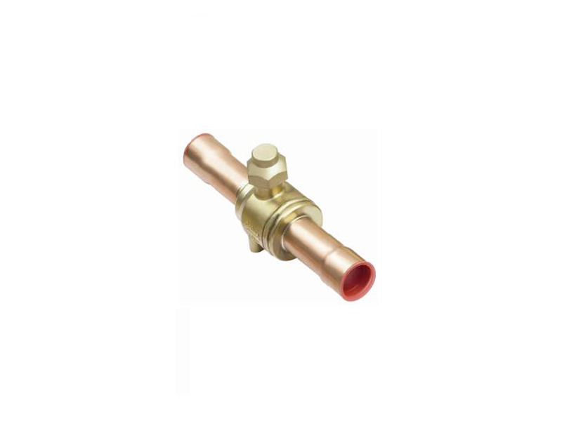 SCV-11-7 Refrigeration service brass ball valve for Hvac