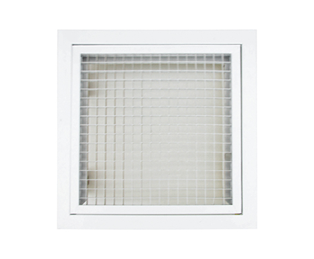 AGF-C Aluminum Eggcrate Grille with Filter Lock Systems Type