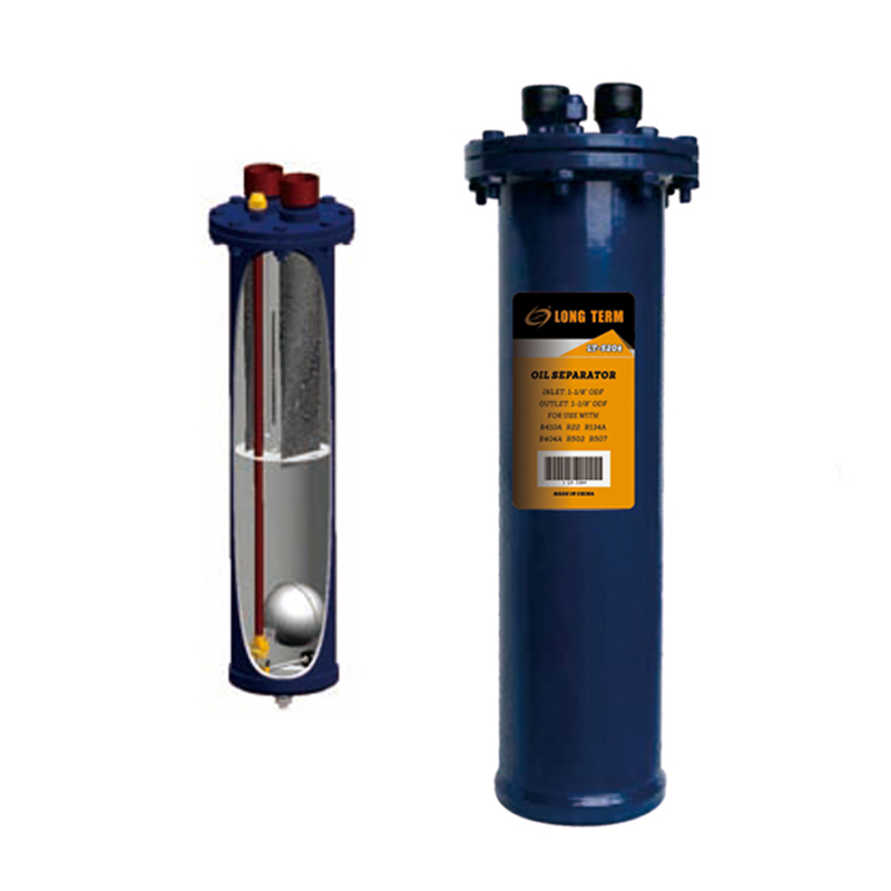 LT-2417 Suction Accumulator with Heat Exchanger