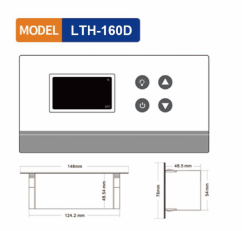 LTH-160D Commercial Display Case Series Digital Thermostat